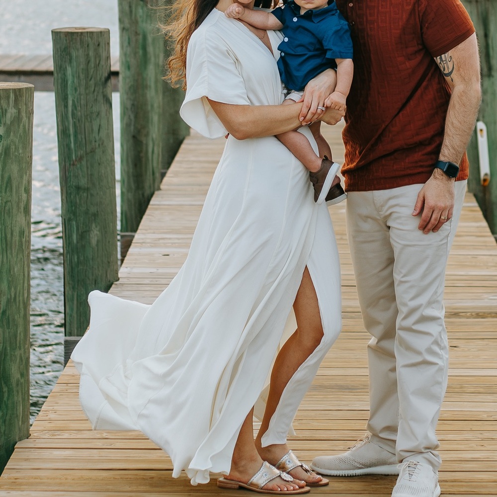 Showpo Cream Maxi Wrap Dress